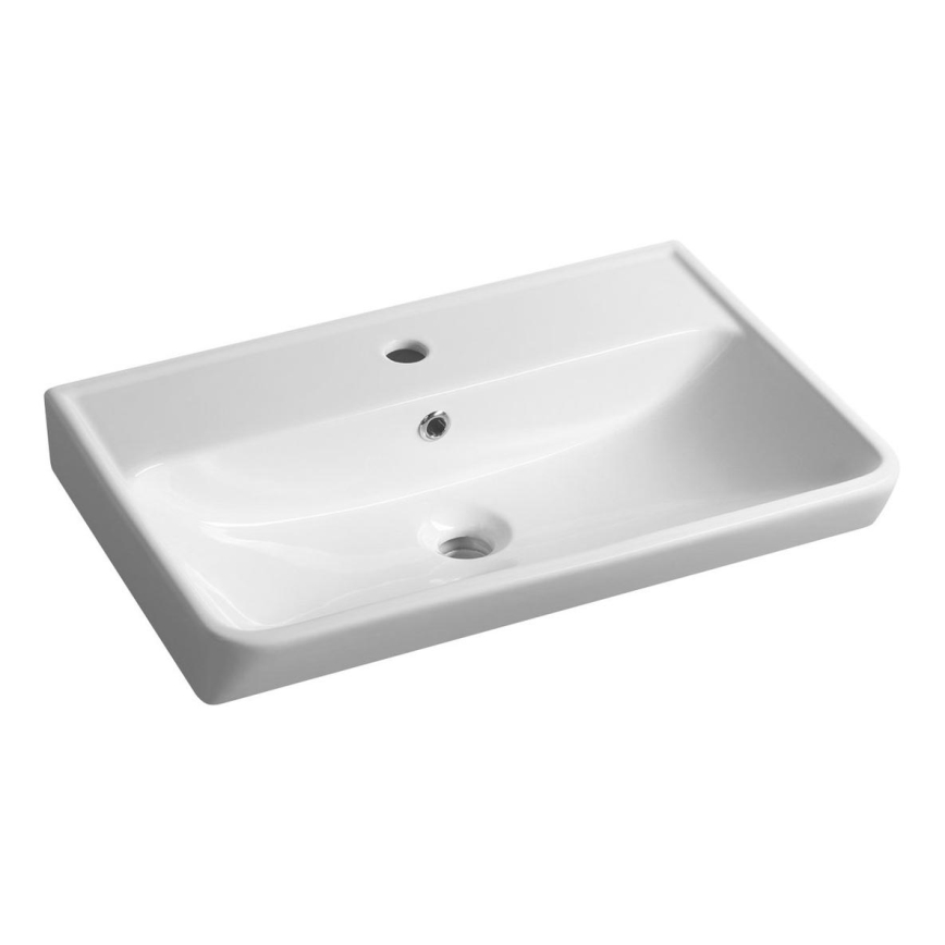 Bruckner - Lavabo encastré NEON 60x41,5 cm céramique/blanc