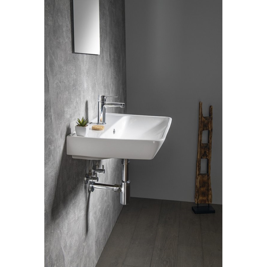 Bruckner - Lavabo encastré NEON 60x41,5 cm céramique/blanc