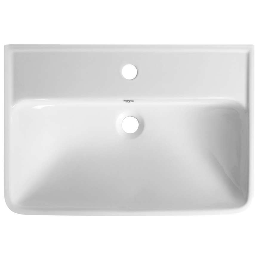 Bruckner - Lavabo encastré NEON 60x41,5 cm céramique/blanc