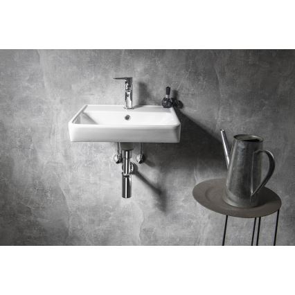 Bruckner - Lavandino incassato NEON 45x41,5 cm ceramiche/bianco