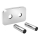 Bruckner - Rosette de couverture pour le raccordement central WICHER chrome brillant