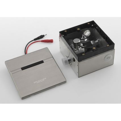 Bruckner - Sciacquone per orinatoio a sensore 6V DC/4xAA acciaio inossidabile