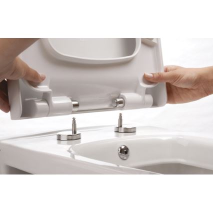 Bruckner - Toilettensitz SoftClose FULDA SLIM weiß