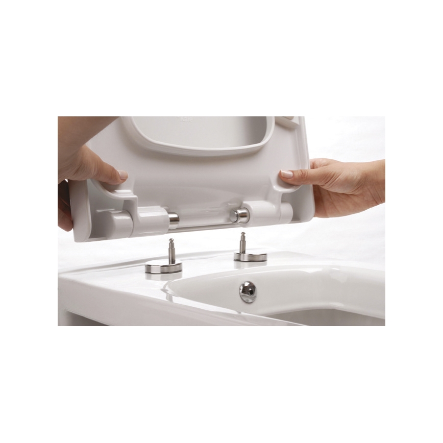 Bruckner - Toilettensitz SoftClose FULDA SLIM weiß