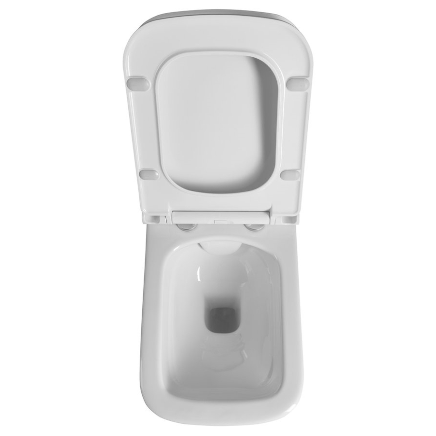 Bruckner - Toilettes suspendues Rimless WALTER céramique/blanc