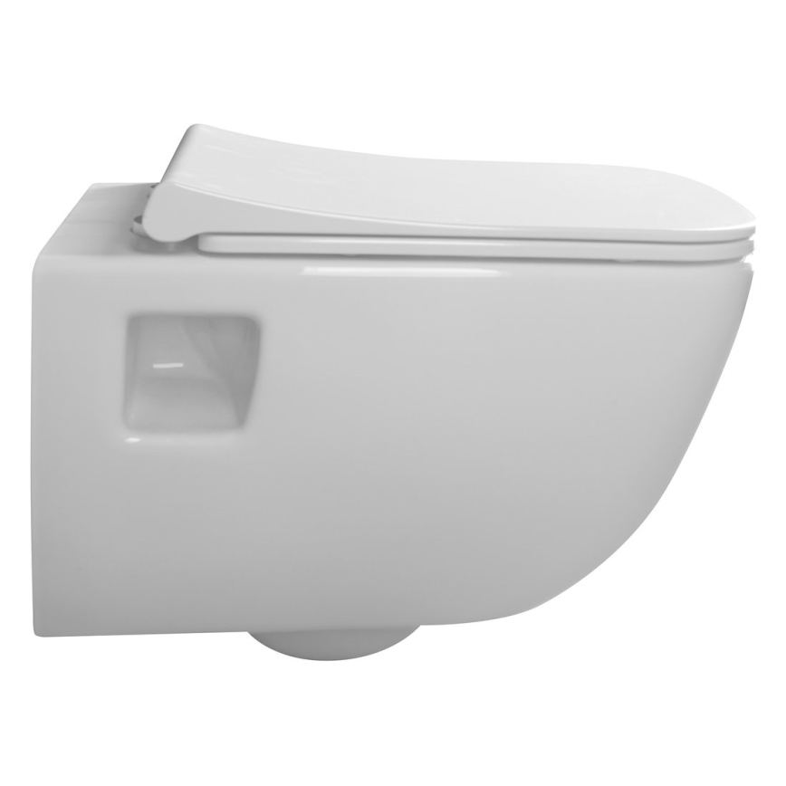 Bruckner - Toilettes suspendues Rimless WALTER céramique/blanc
