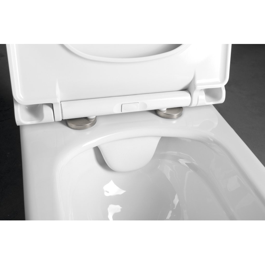 Bruckner - Toilettes suspendues Rimless WALTER céramique/blanc