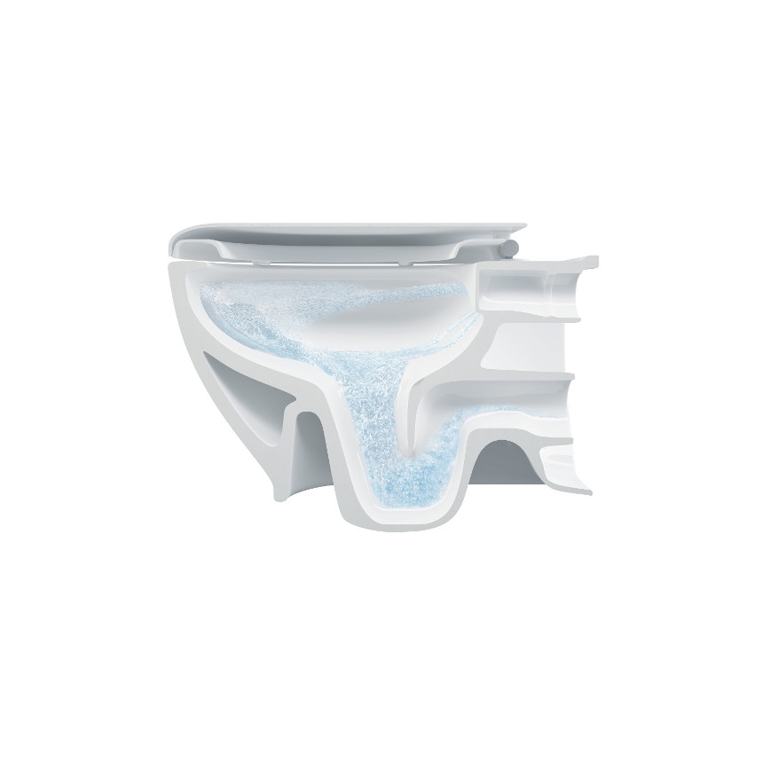 Bruckner - Toilettes suspendues Rimless WALTER céramique/blanc