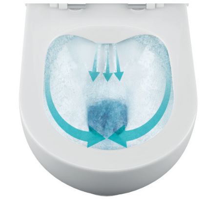 Bruckner - Toilettes suspendues Rimless WALTER céramique/blanc