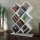 Bücherregal KUMSAL 129x90 cm weiß
