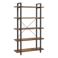 Bücherregal NAVARO braun/schwarz