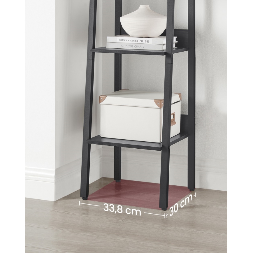 Bücherregal NAVARO schwarz