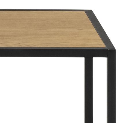 Bücherregal SARON Eiche/schwarz