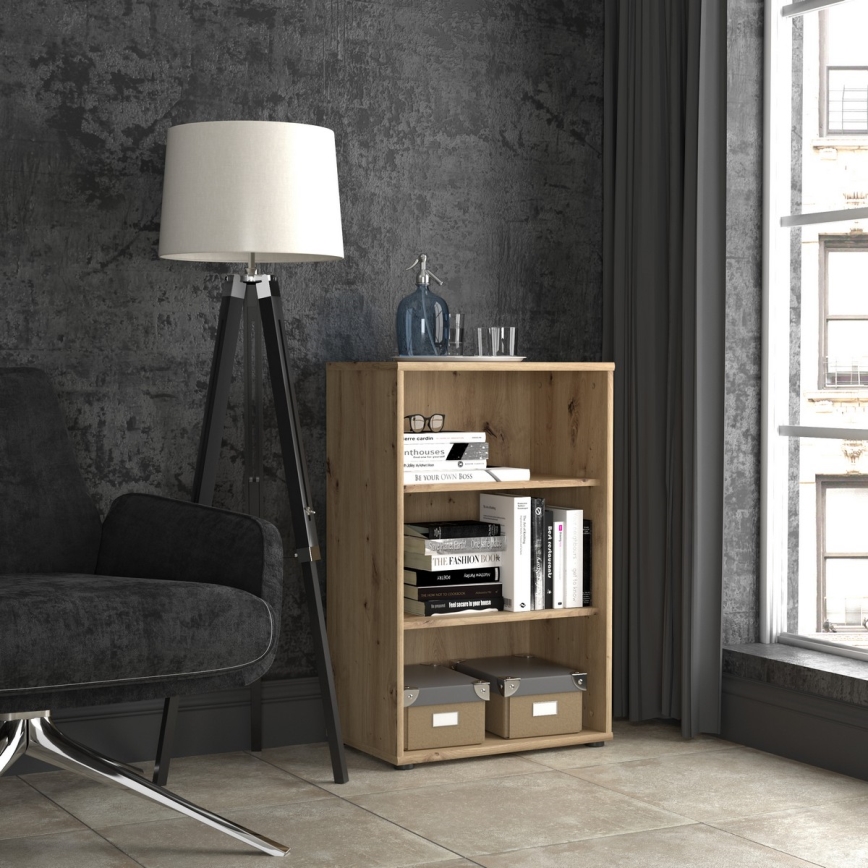 Bücherregal URAN Eiche Artisan