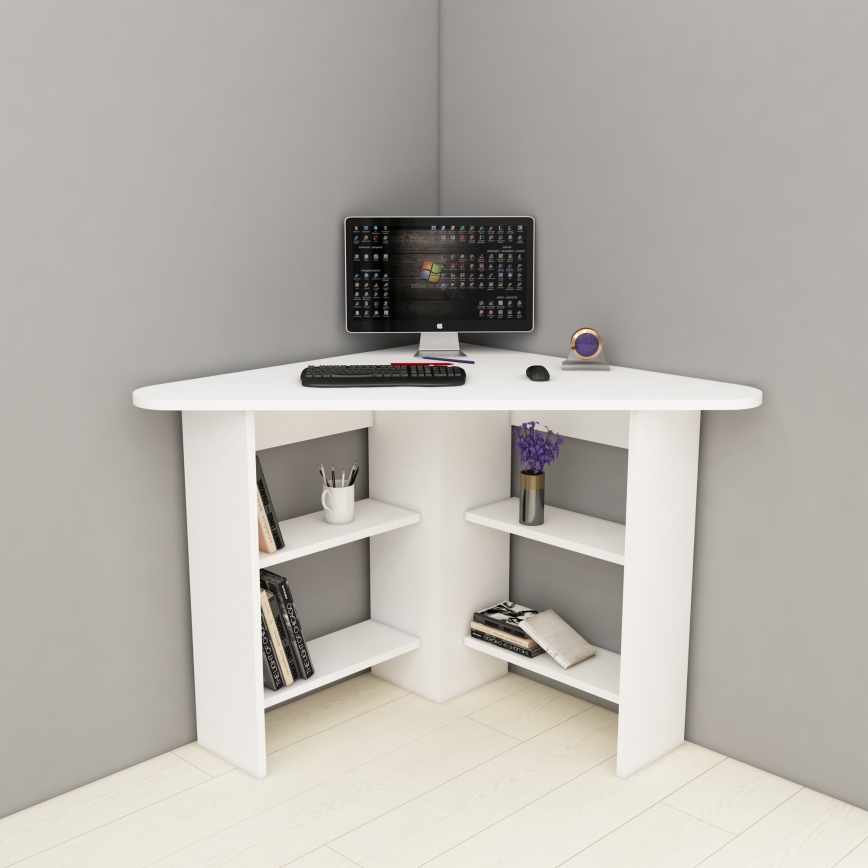 Bureau CORNER 73,8x80 cm blanc