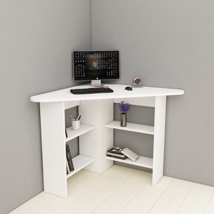 Bureau CORNER 73,8x80 cm blanc