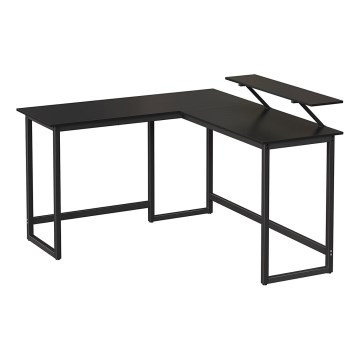 Bureau d'angle SOLEA noir