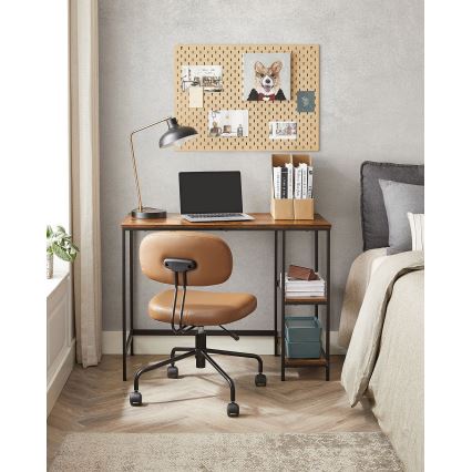 Bureau SOLEA marron/noir
