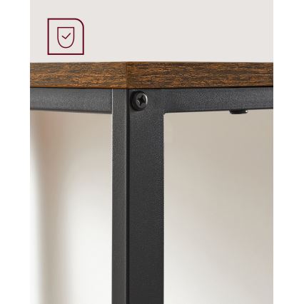 Bureau SOLEA marron/noir