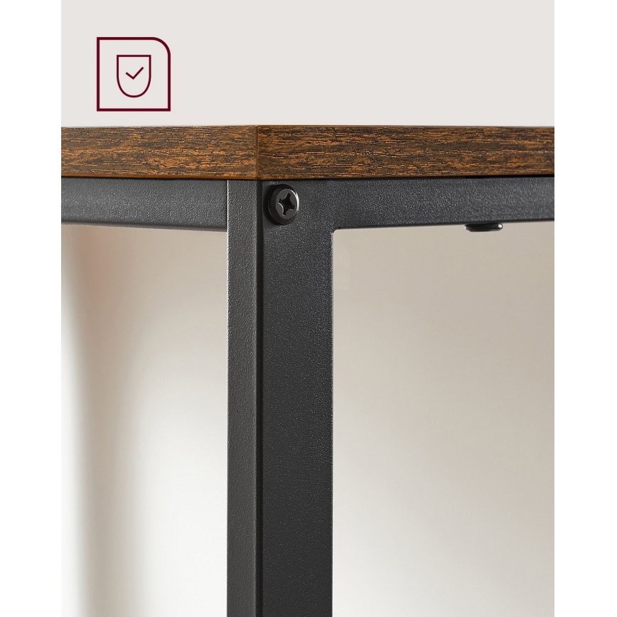 Bureau SOLEA marron/noir
