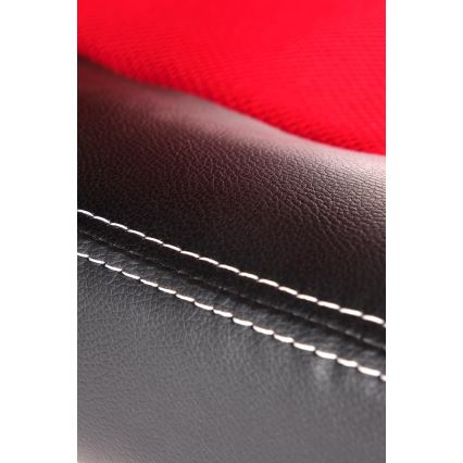 Bürostuhl KENU, schwarz/rot