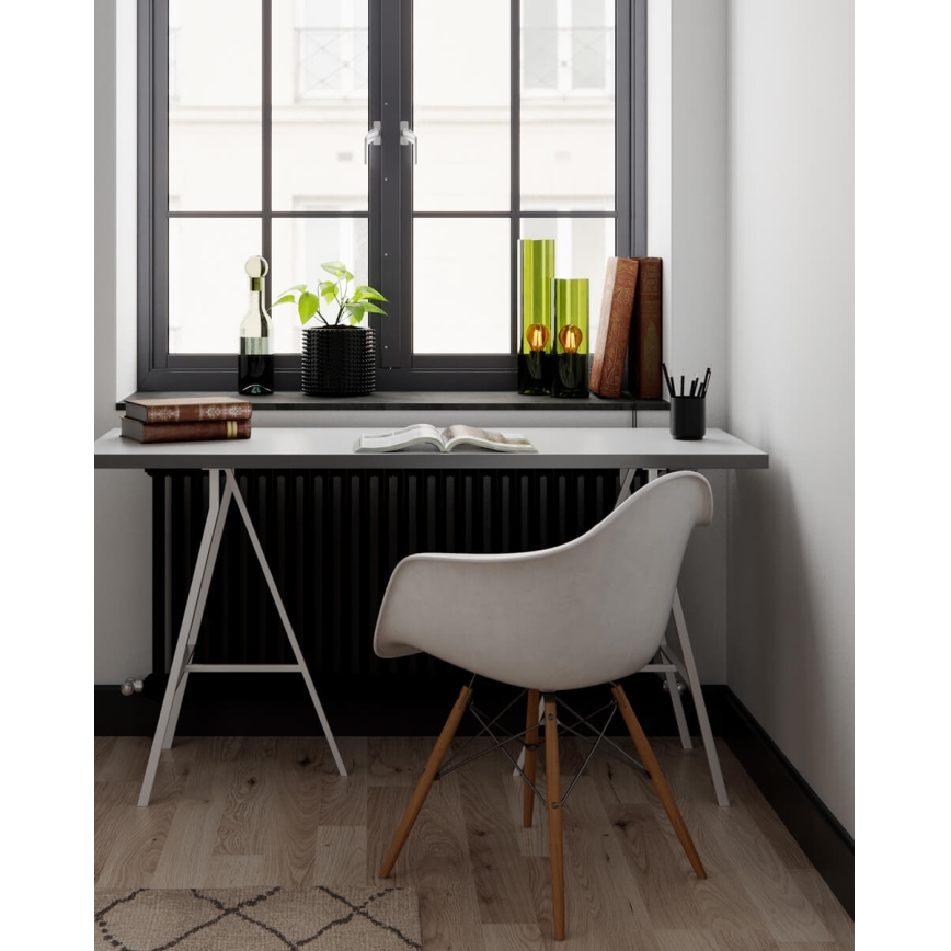 ByRydens - Lampada da tavolo FLAKE 1xE27/8W/230V verde