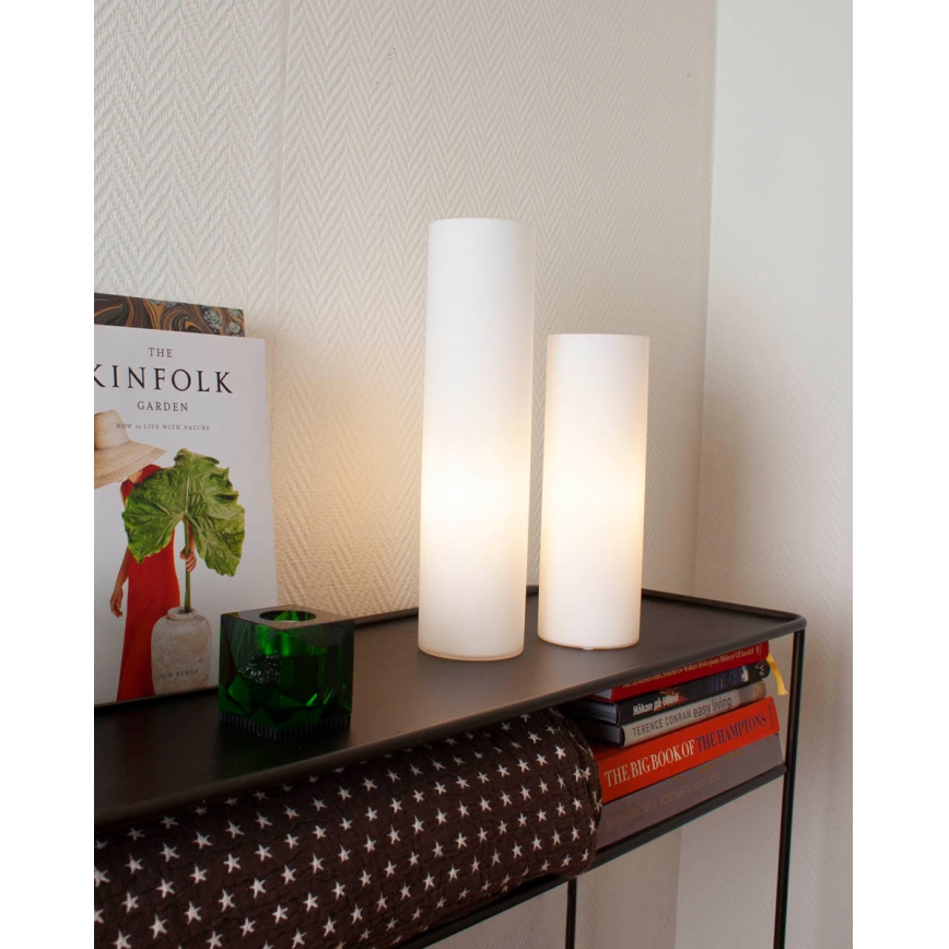 ByRydens - Tischlampe FLAKE 1xE27/8W/230V weiß