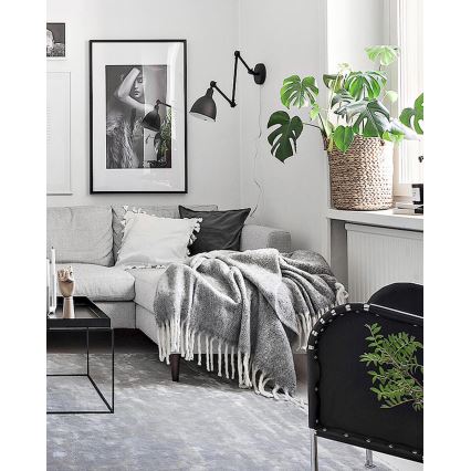 ByRydens - Applique dimmerabile BAZAR 1xE27/5W/230V nero