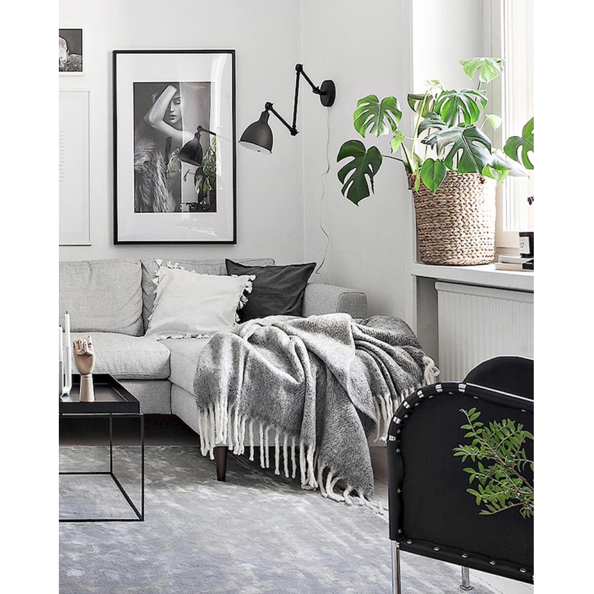ByRydens - Applique dimmerabile BAZAR 1xE27/5W/230V nero