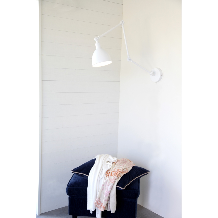 ByRydens - Applique murale BAZAR 1xE27/5W/230V blanche