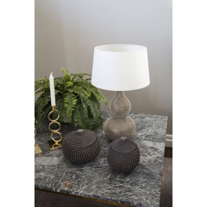 ByRydens - Tischlampe LOFTY 1xE27/5W/230V weiß/silber