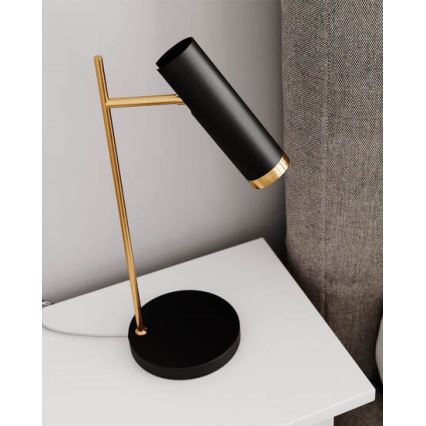 ByRydens - Lampe de table PULS 1xGU10/7W/230V noire