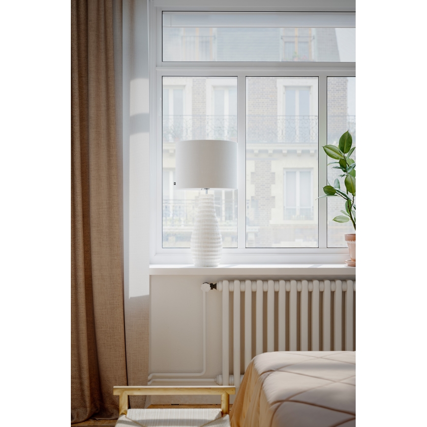 ByRydens - Lampada da tavolo BARTHA 1xE27/8W/230V color crema