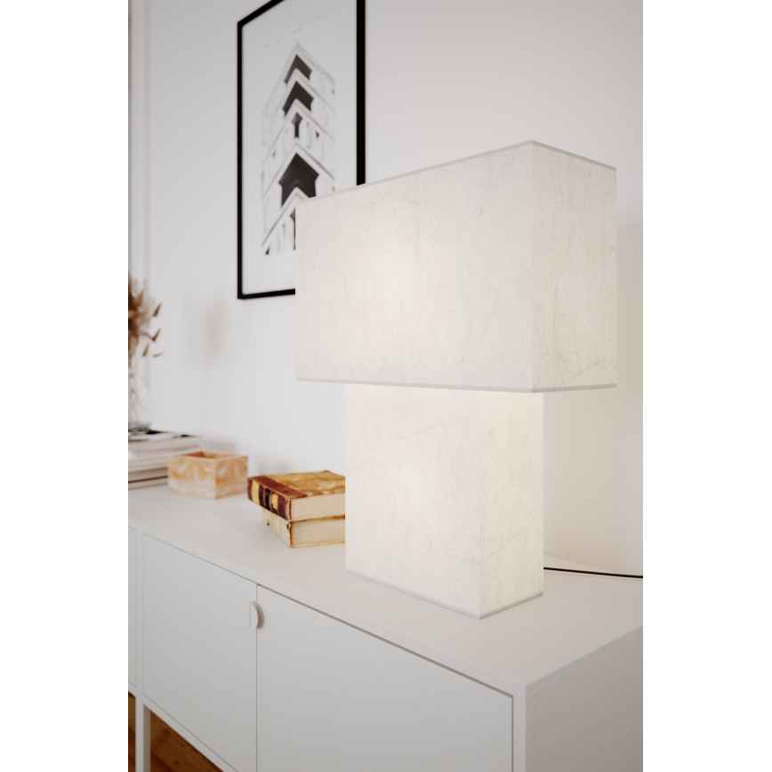 ByRydens - Lampe de table iSQUARE 1xE27/8W/230V blanche