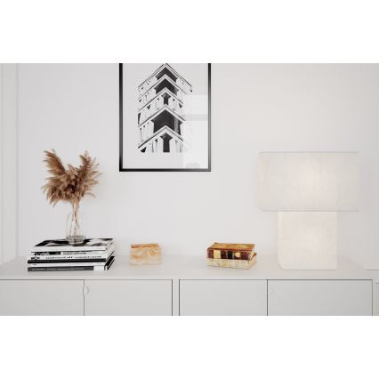 ByRydens - Lampe de table iSQUARE 1xE27/8W/230V blanche