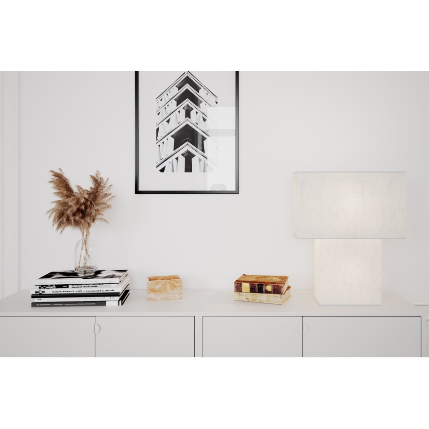 ByRydens - Lampe de table iSQUARE 1xE27/8W/230V blanche