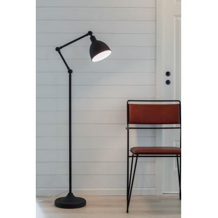 ByRydens - Lampadaire BAZAR 1xE27/5W/230V noir