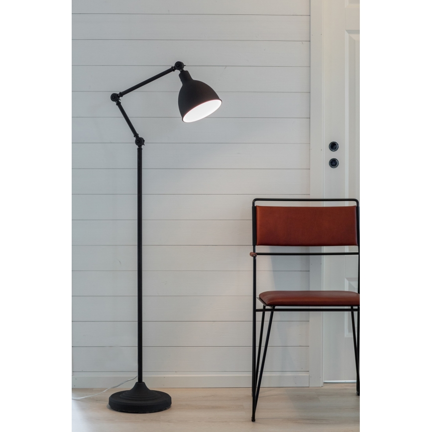 ByRydens - Lampadaire BAZAR 1xE27/5W/230V noir
