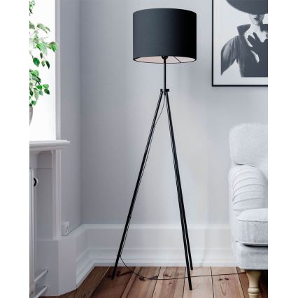 ByRydens - Lampada da terra RINA 1xE27/5W/230V nera