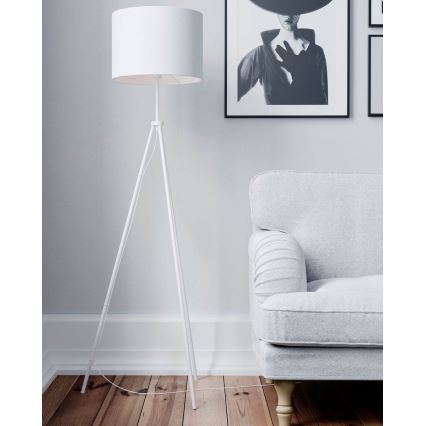 ByRydens - Lampadaire RINA 1xE27/5W/230V blanc