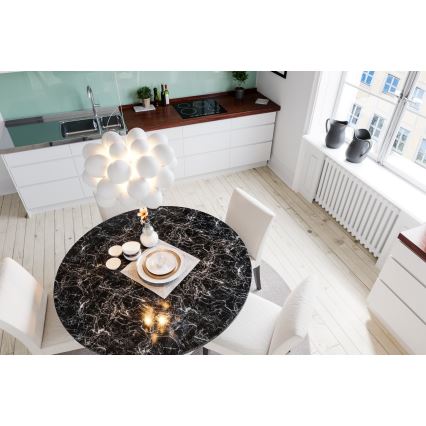 ByRydens - Lampadario a sospensione con filo GROSS 8xG9/4W/230V bianco diametro 50 cm