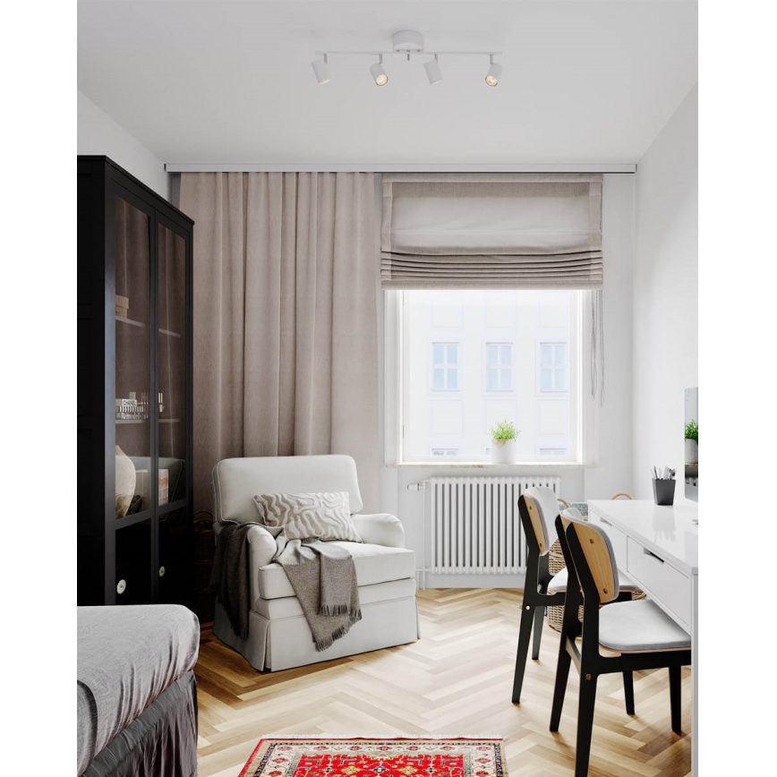 ByRydens - Strahler CORRECT 4xGU10/7W/230V weiß