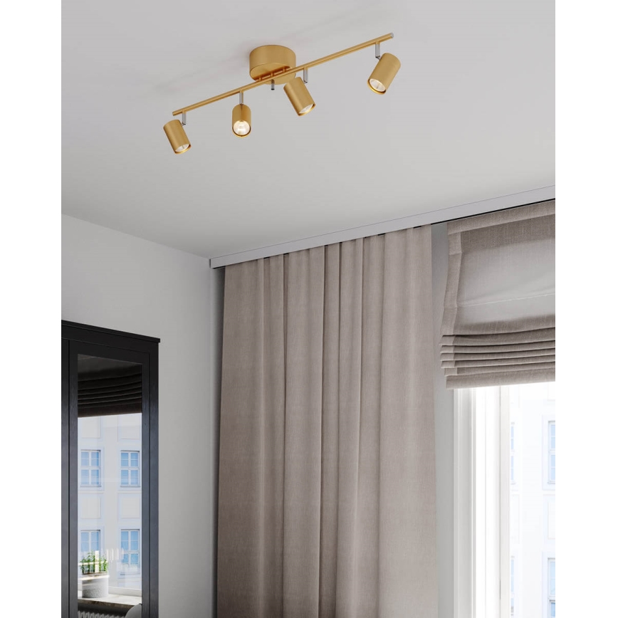 ByRydens - Faretto CORRECT 4xGU10/7W/230V oro