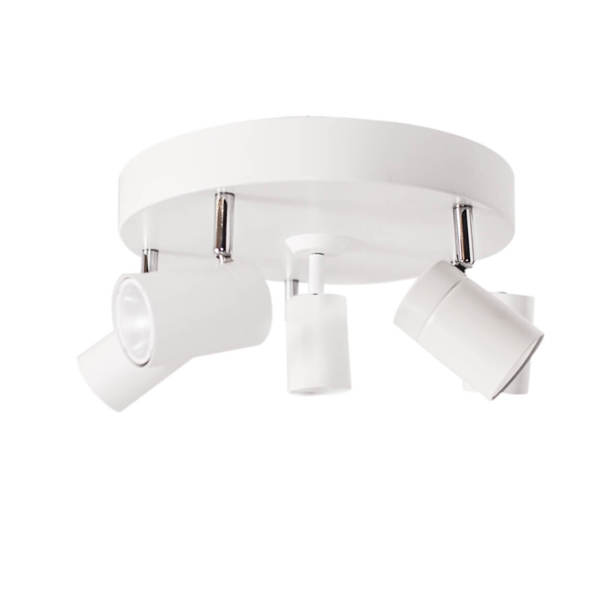 ByRydens - Plafonnier CORRECT 5xGU10/7W/230V blanc Ø 30 cm