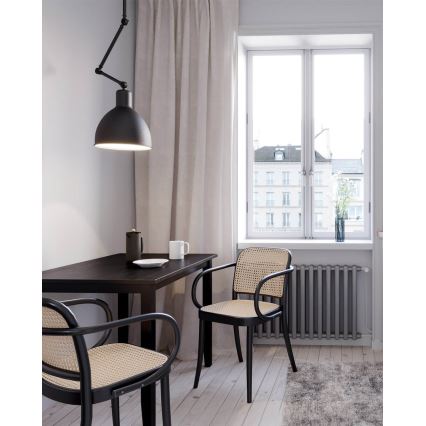 ByRydens - Deckenleuchte mit Stange BASAR 1xE27/5W/230V schwarz