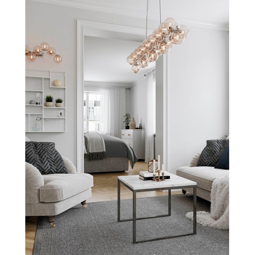 ByRydens - Hängeleuchte SPLENDOR 25xG9/5W/230V rauchig/braun