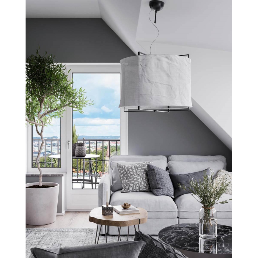 ByRydens - Suspension sur câble SOFTY 1xE27/5W/230V