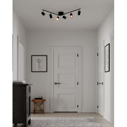 ByRydens - Strahler CORRECT 6xGU10/7W/230V schwarz d 30 cm