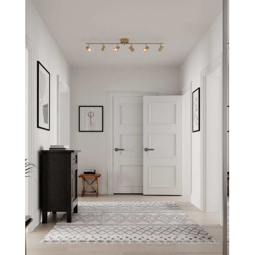 ByRydens - Strahler CORRECT 6xGU10/7W/230V golden