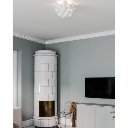 ByRydens - Plafoniera GROSS 6xG9/5W/230V bianco diametro 50 cm